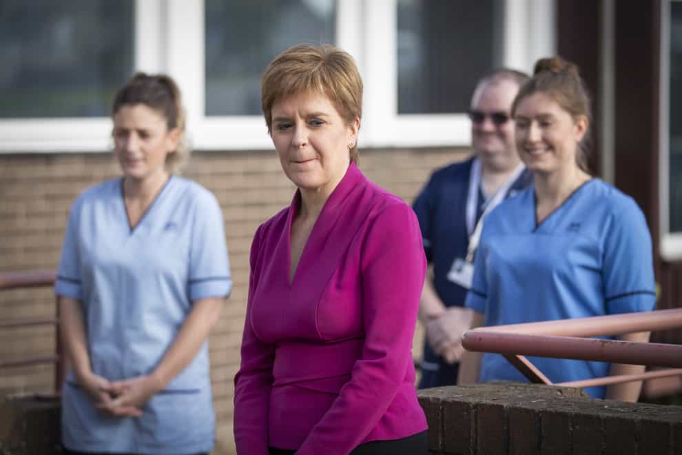 First Minister visit to the Sighthill NHS Community Treatment and Assessment Centre