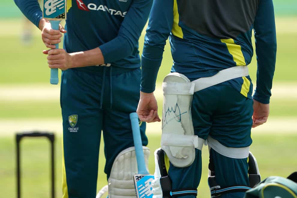 Marnus Labuschagne, left, may have forced his way into Australia's Twenty20 team with a 50-ball century during Tuesday's intra-squad match