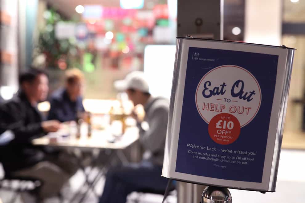 Eat Out to Help Out ends