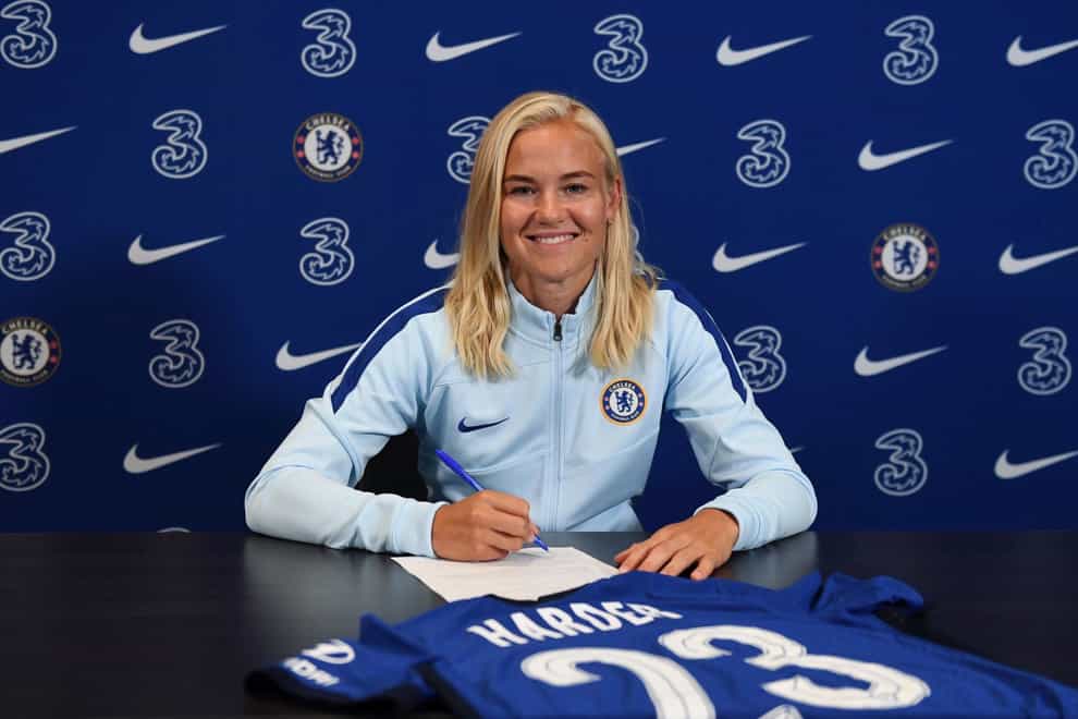 Harder has signed for WSL club Chelsea