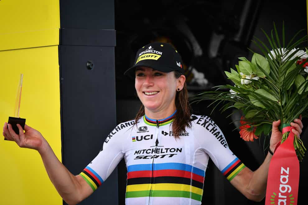Van Vleuten won the women's road race title last year