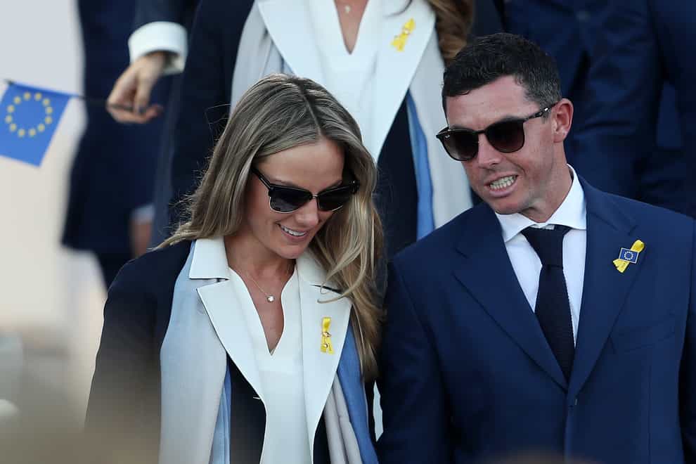 Rory McIlroy and wife Erica Stoll are celebrating the arrival of their first child, daughter Poppy Kennedy.