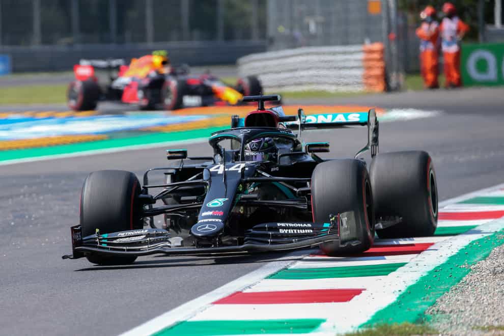Lewis Hamilton topped practice as Mercedes left the field in their wake again