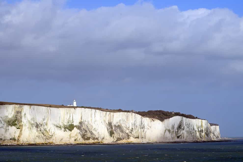 A view of the White Cliffs of Dover