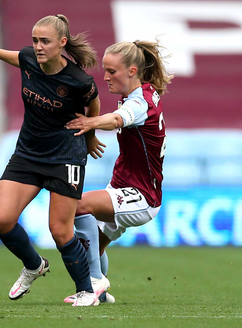 Georgia Stanway scored both of City's goals
