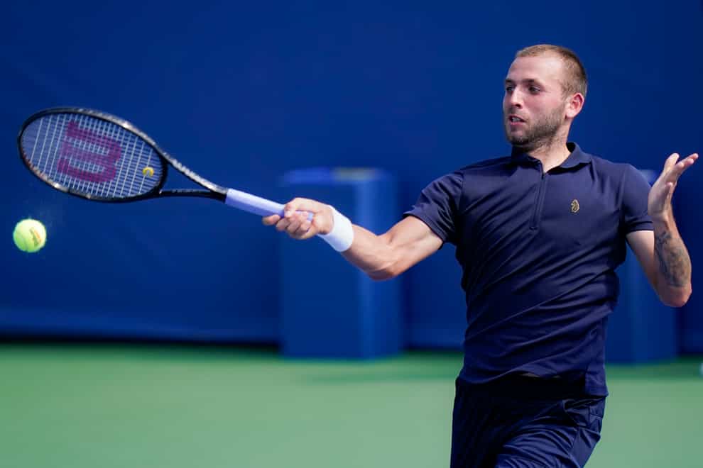 Dan Evans is hoping to continue his improvements on clay