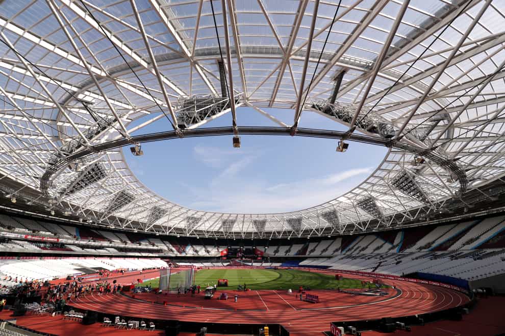 The London Stadium had been due to host the Anniversary Games in July as part of the Diamond League (Adam Davy/PA).