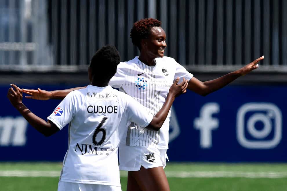 Onumonu scores the first goal for Blue in the NWSL Fall Series