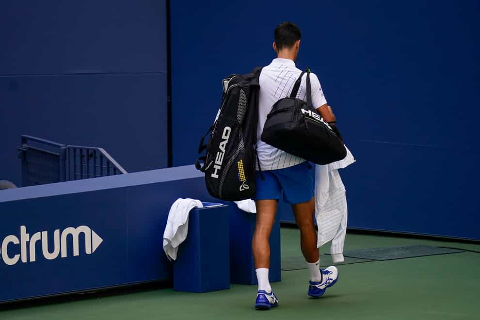 Novak Djokovic is out of the US Open after he was sensationally disqualified