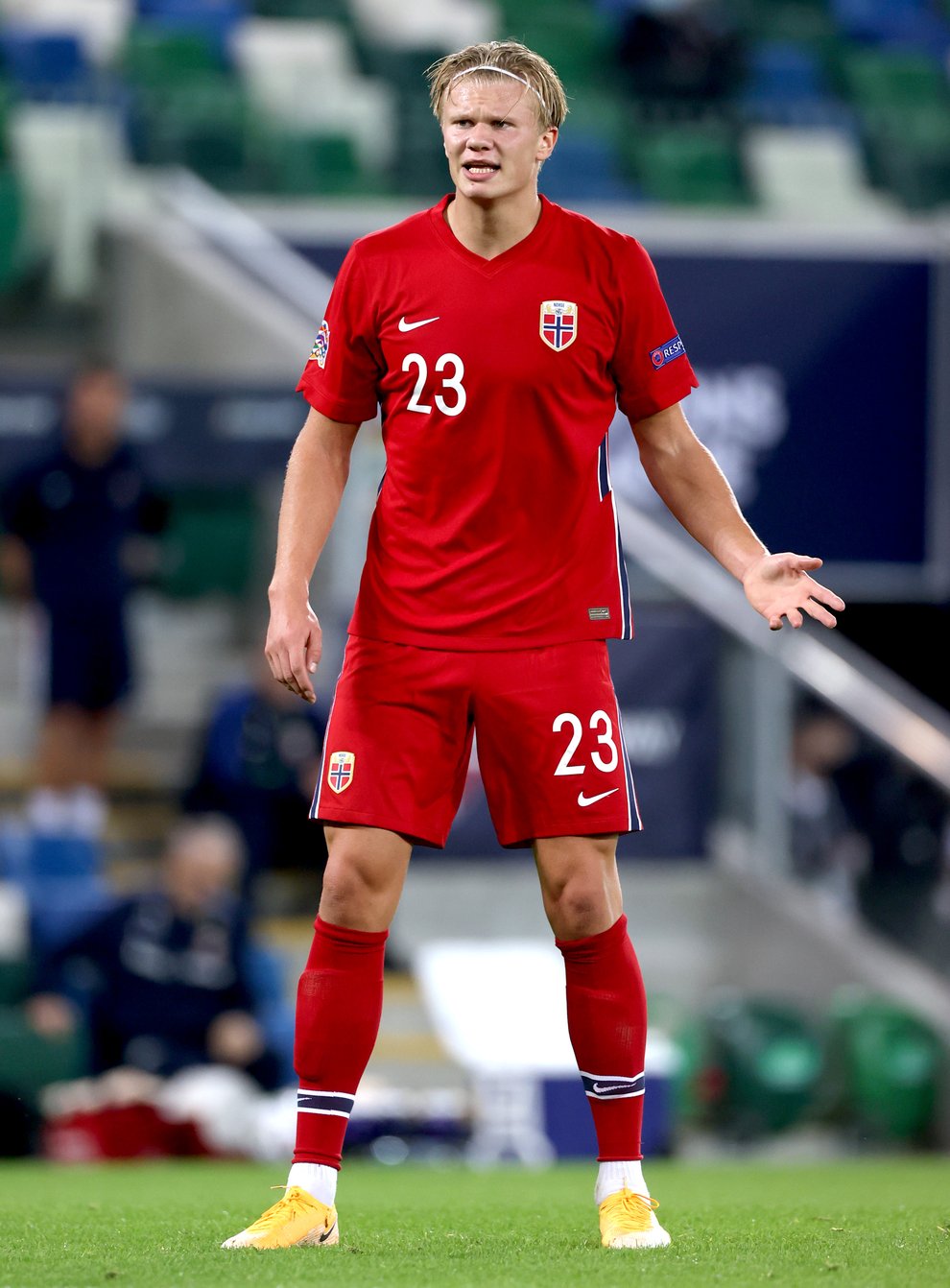 Norway’s Erling Haaland scored twice as Northern Ireland were beaten 5-1 at Windsor Park– UEFA Nations League – Group 1 – League B – Windsor Park