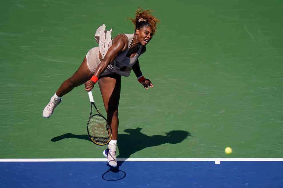 Serena Williams got the job done against Maria Sakkari at the US Open