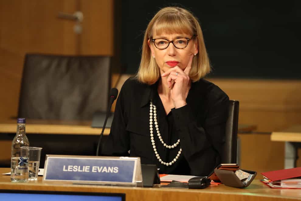 Permanent Secretary Leslie Evans
