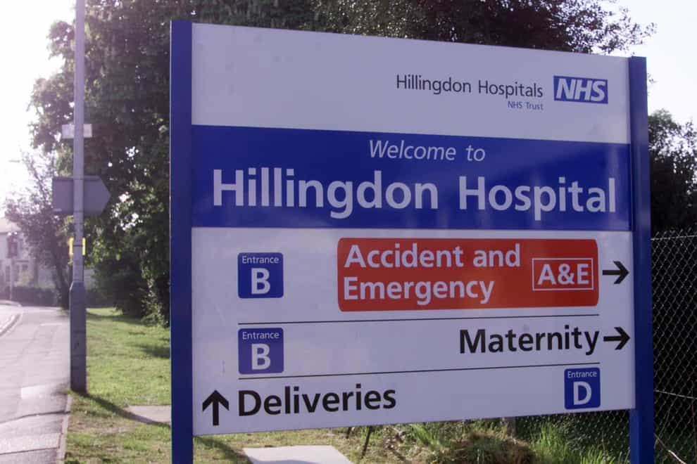 Hillingdon Hospital in west London