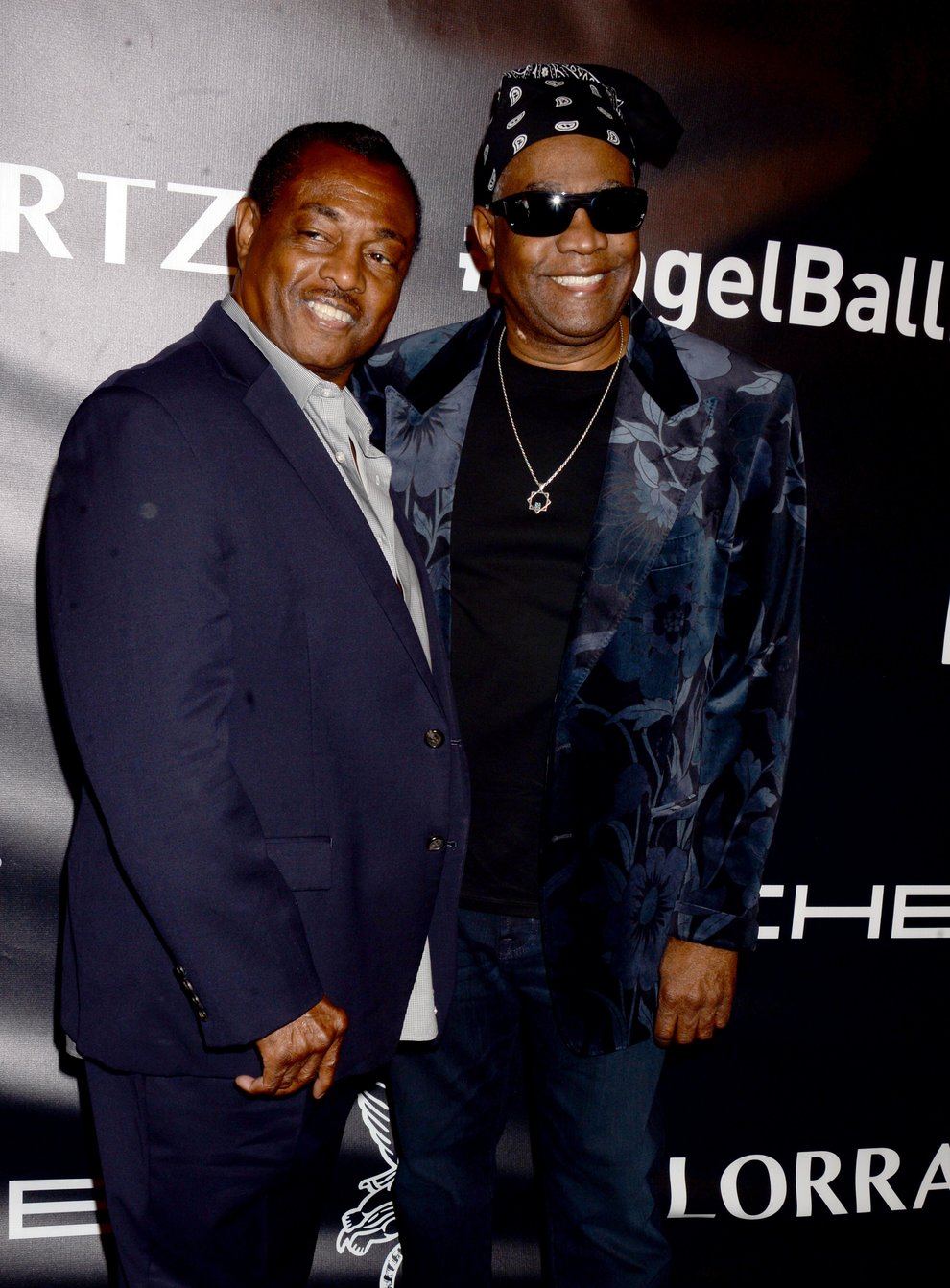 Ronald Bell (right) with his brother Robert of Kool & The Gang