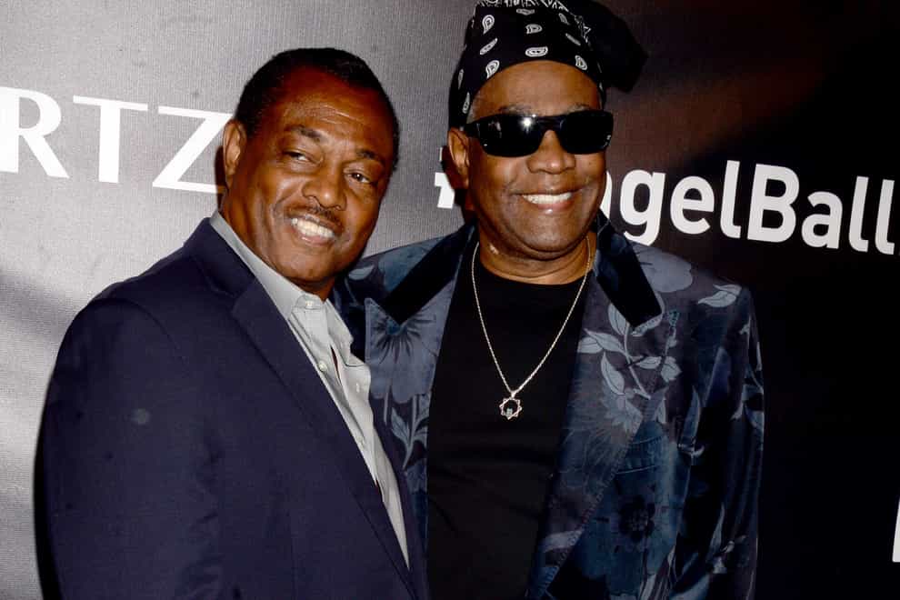 Ronald Bell (right) with his brother Robert of Kool & The Gang