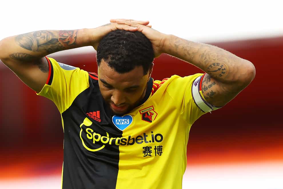 Watford striker Troy Deeney will miss the Sky Bet Championship opener against Middlesbrough