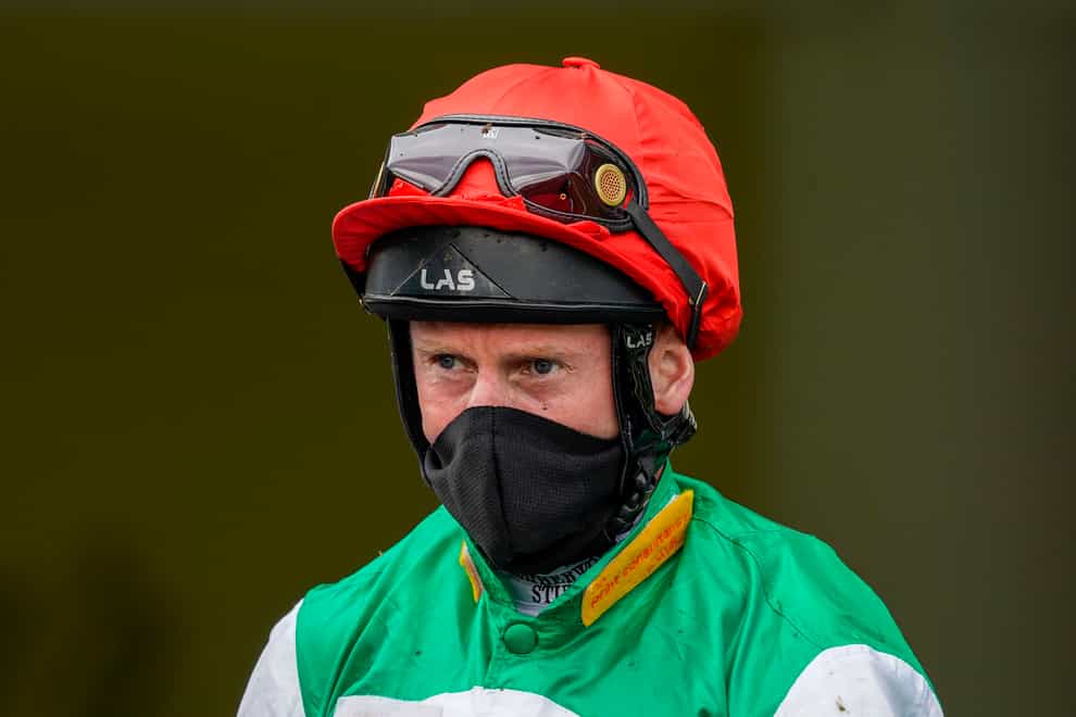 Martin Dwyer rides Pyledriver in the St Leger at Doncaster