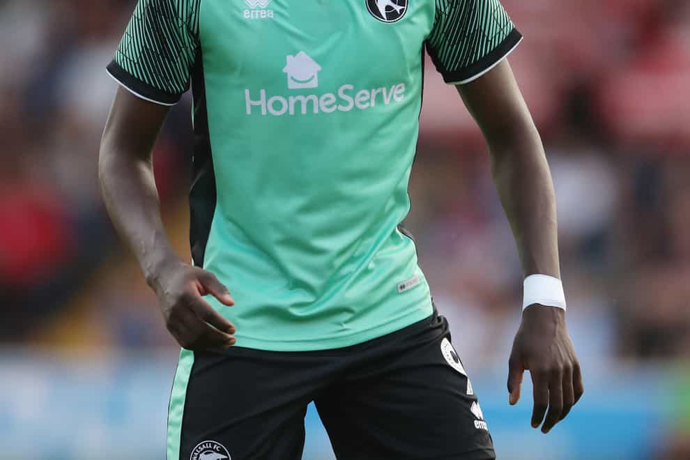 Elijah Adebayo scored the opener for Walsall