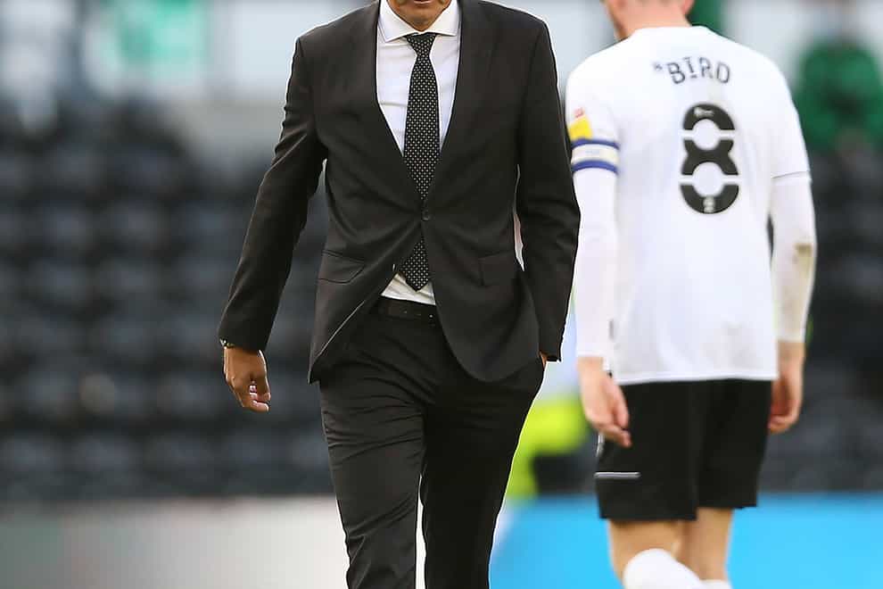 Derby manager Phillip Cocu was unhappy with his side as they were beaten by Reading