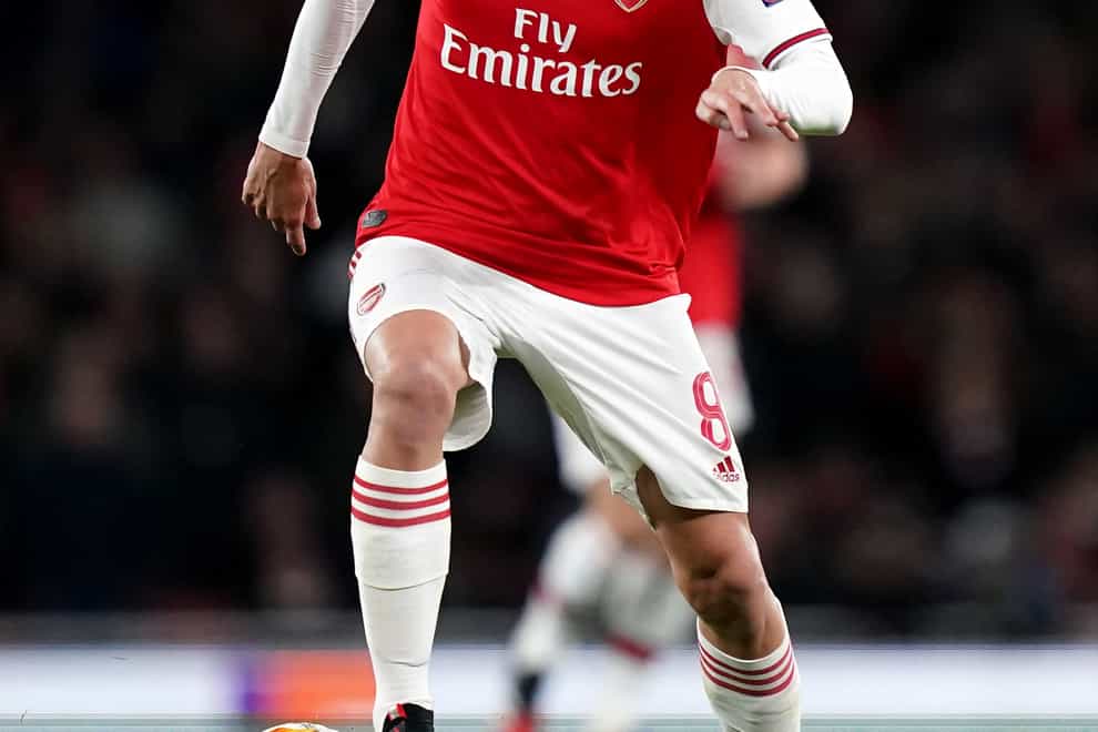 Dani Ceballos, pictured, clashed with Eddie Nketiah before Arsenal's game with Fulham