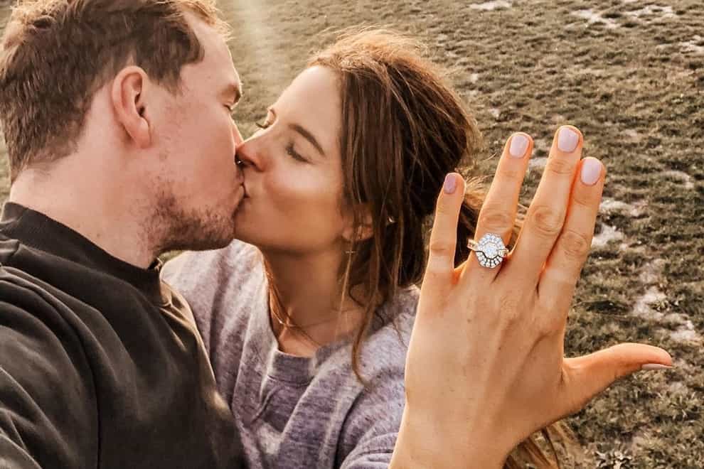 Felstead has announced her engagement