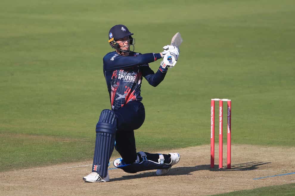Zak Crawley's brilliant unbeaten 108 swept Kent to an eight-wicket win against Hampshire