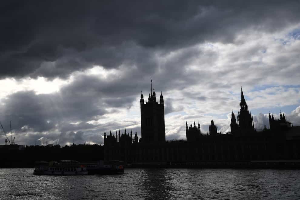 Dark clouds over Parliament