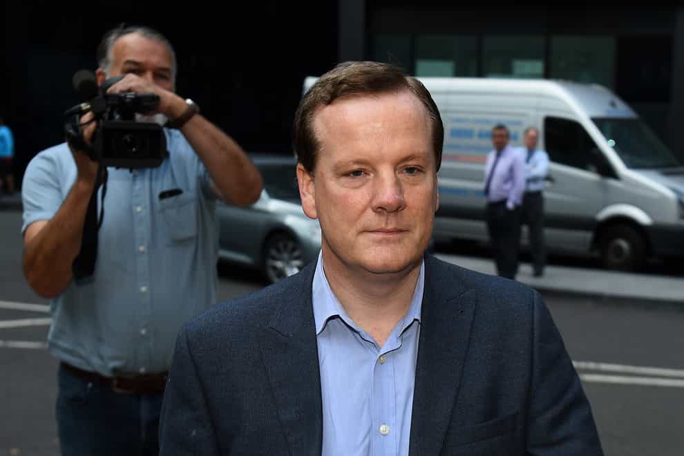 Charlie Elphicke arriving at Southwark Crown Court in London to be sentenced for three counts of sexual assault 