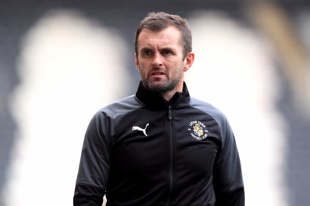 Nathan Jones saw his Luton side edge out Reading