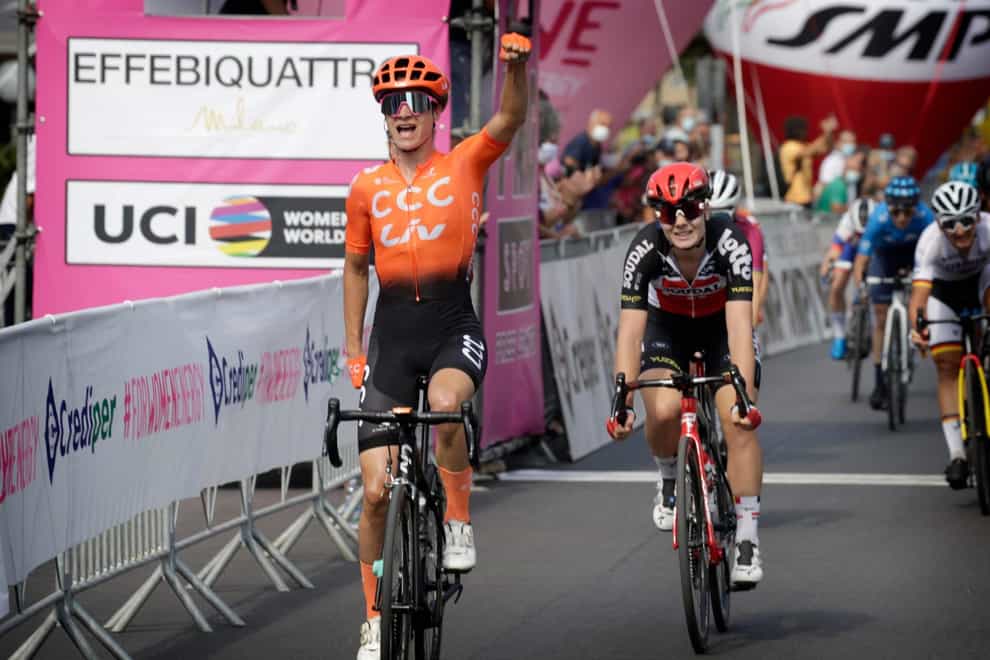 Vos has now won 27 stages of the Giro Rosa in her career