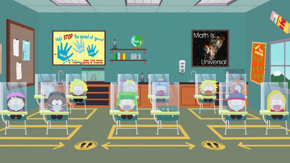 South Park have announced the pandemic special will air at the end of the month