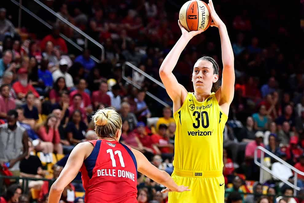 Breanna Stewart is looking to return ahead of the playoff opener
