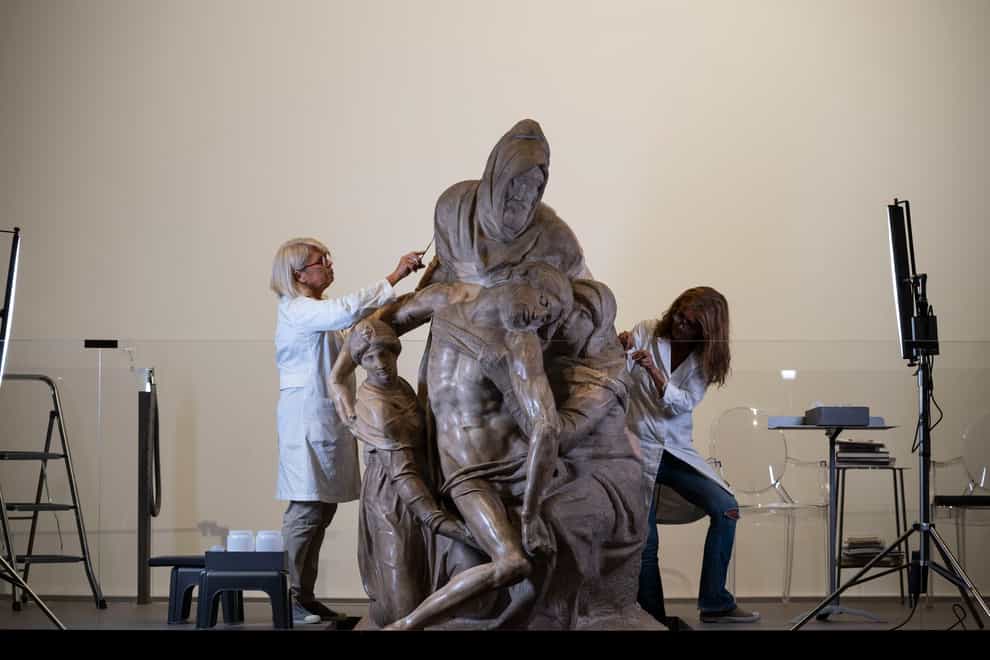 Michelangelo's Pieta sculpture