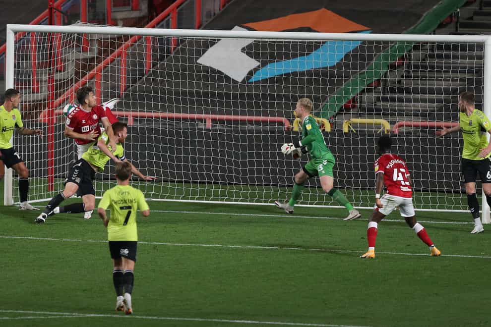 Chris Martin scored his first Bristol City goal in the win over Northampton