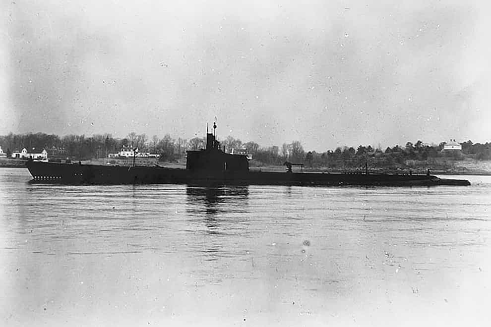 USS Grenadier (SS-210) off Portsmouth, New Hampshire (US Navy/PA)