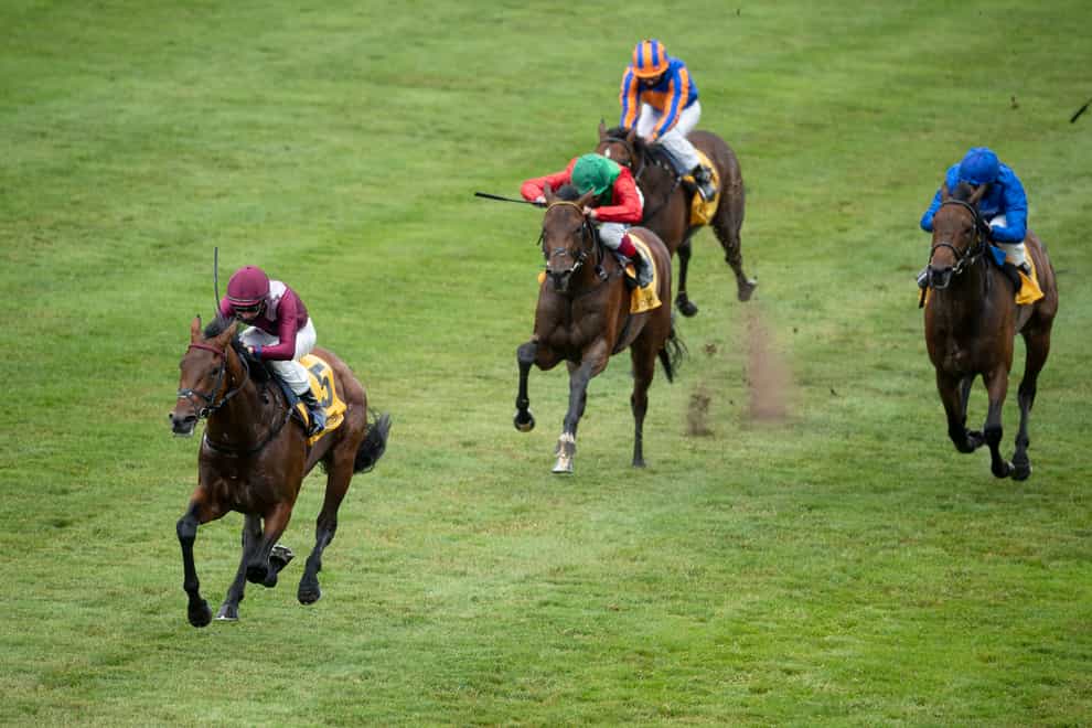 Mishriff (left) is on target for the Qipco Champion Stakes at Ascot next month