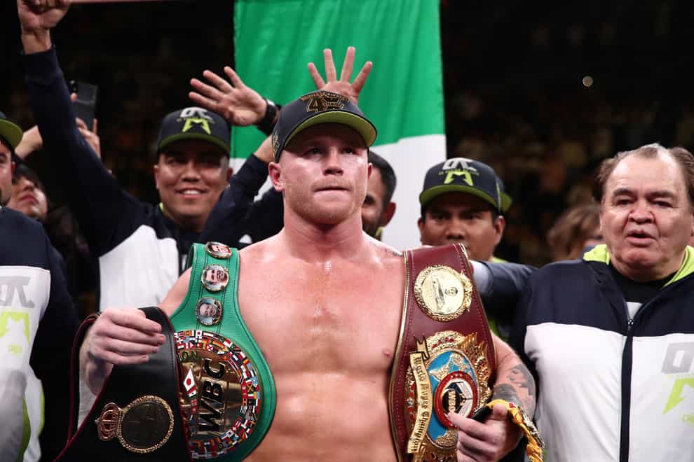 It is unclear whether Canelo's legal dispute will disrupt his plans to fight this year