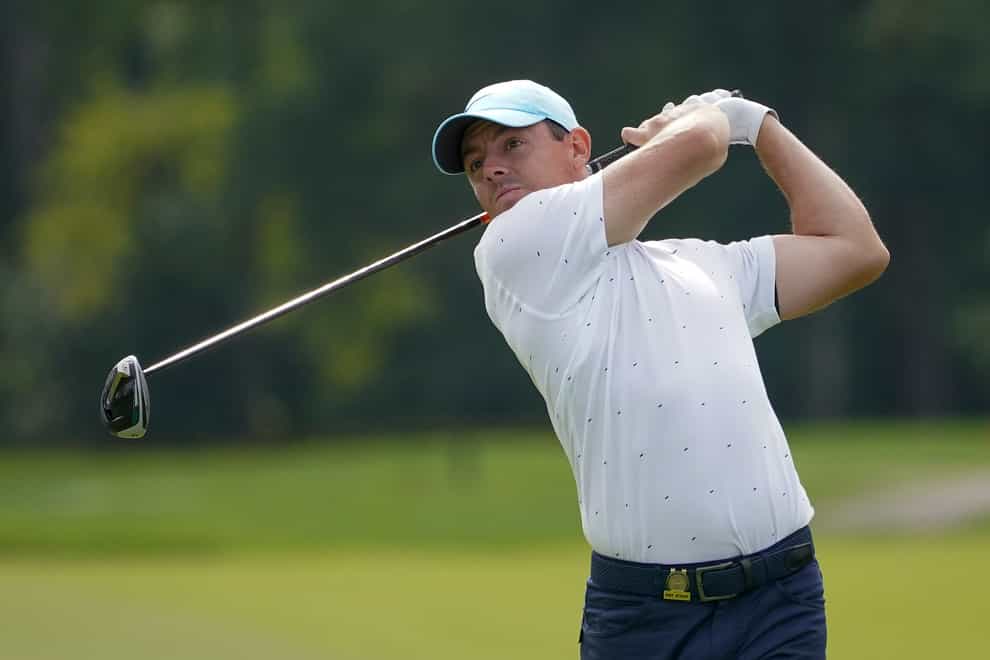 Rory McIlroy carded an opening 67 in the US Open at Winged Foot
