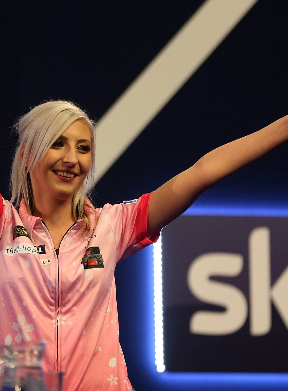 Sherrock became the first woman to win a match at the PDC World Darts Championship last year