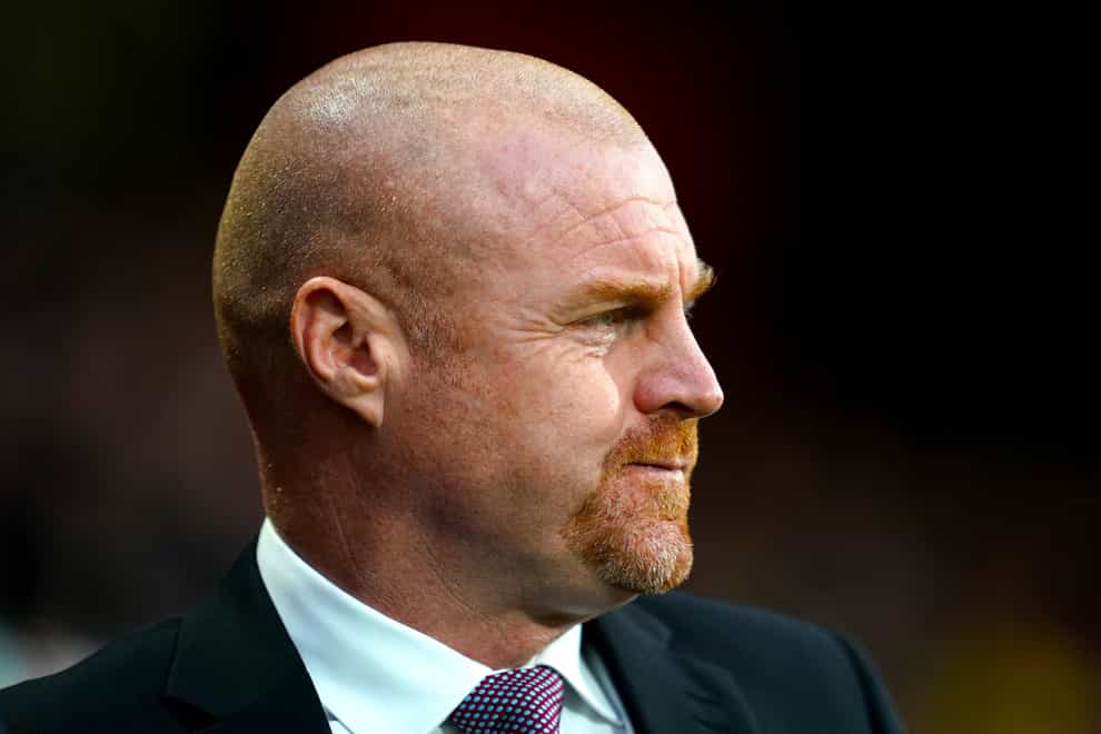 Sean Dyche's Burnley are at Leicester on Sunday