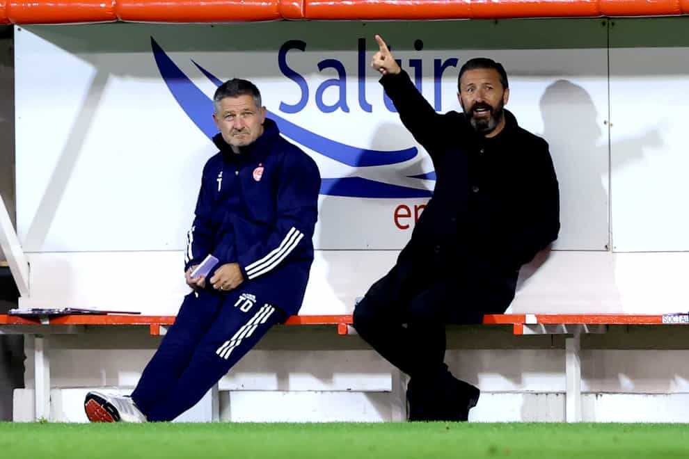 Derek McInnes' Aberdeen are looking to extend their impressive run in all competitions