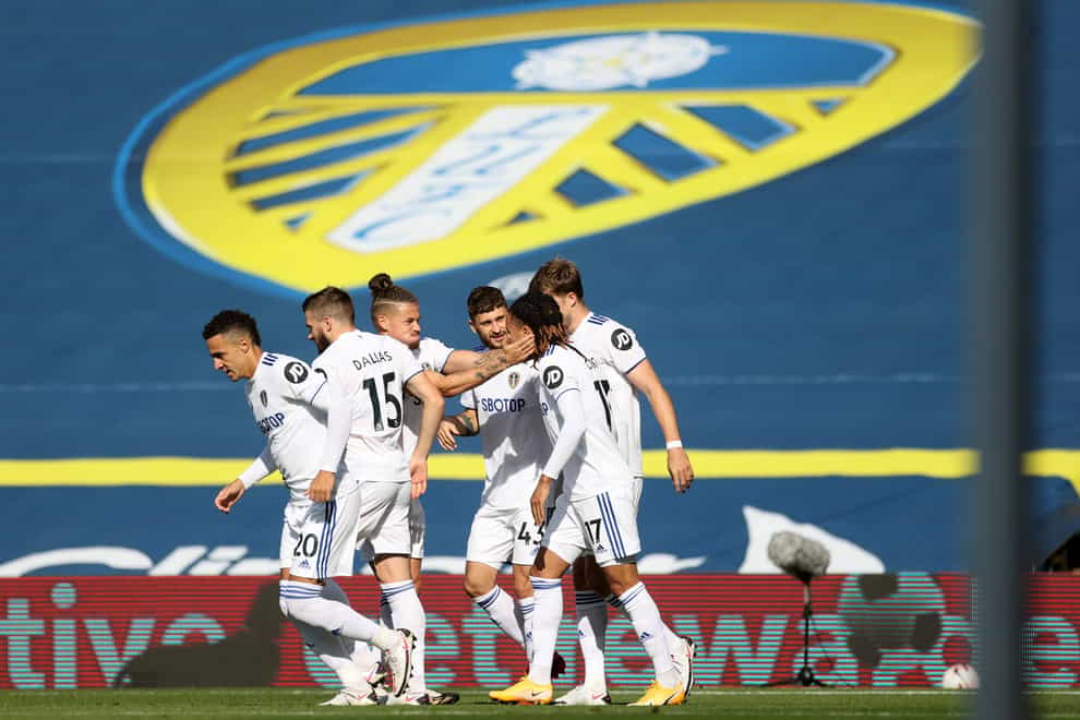 Leeds recorded their first top-flight win in more than 16 years