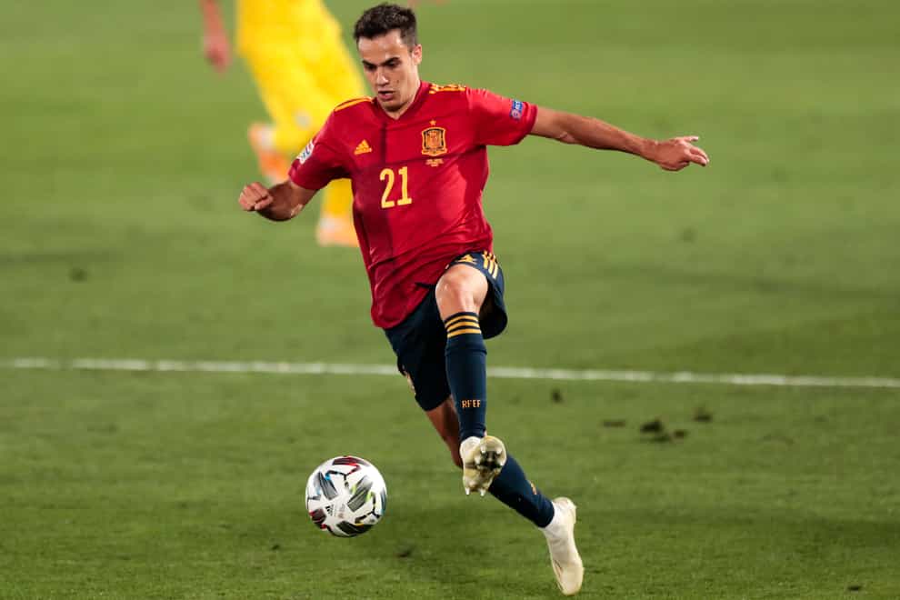 Sergio Reguilon made his debut for Spain earlier this month