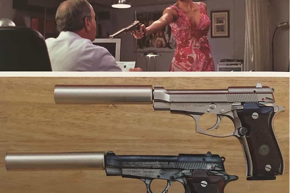 A Beretta gun used by Halle Berry in Die Another Day was among James Bond props stolen in a burglary in Enfield in March