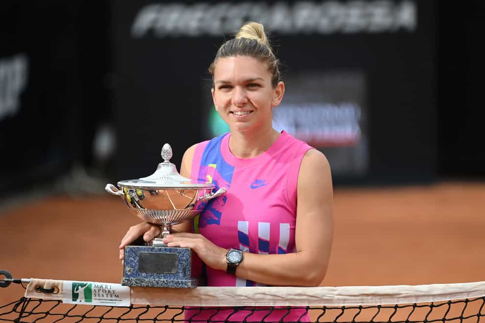 Simona Halep has won her third consecutive title of the 2020 season 