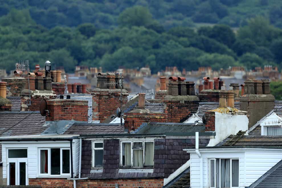 A general view of housing in Scarborough, North Yorkshire (Tim Goode/PA)