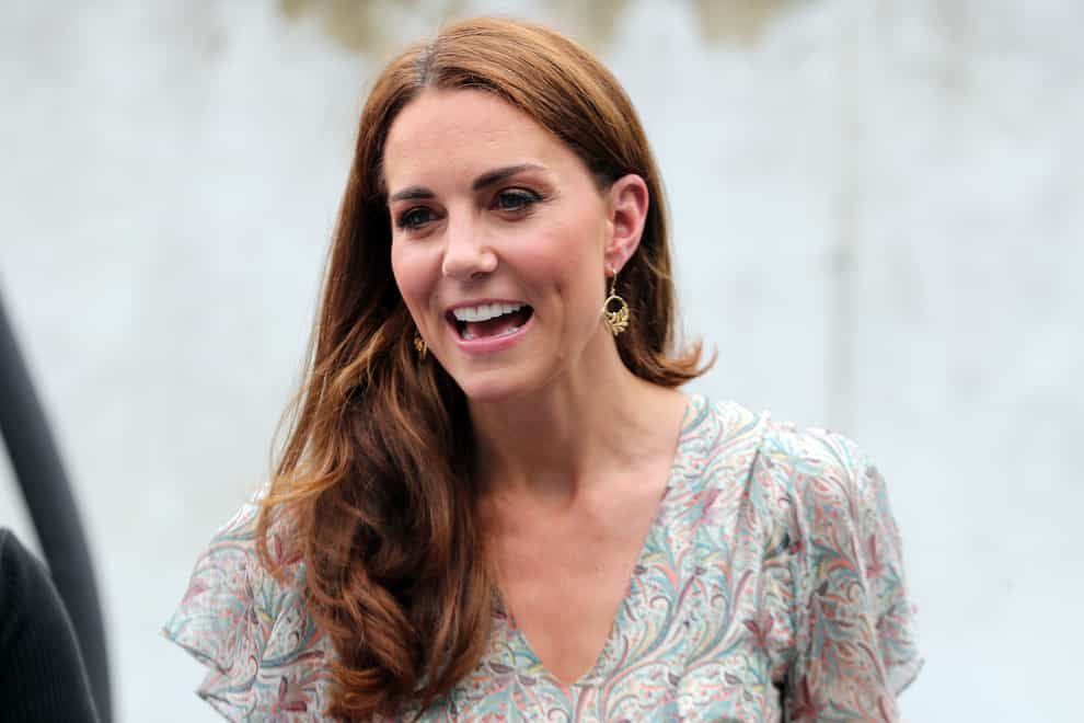 The Duchess of Cambridge heard how peer-to-peer support has been used to help families and how they coped during lockdown