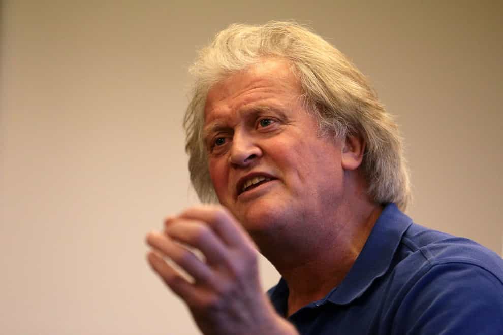 Chairman of JD Wetherspoon Tim Martin (Aaron Chown/PA)