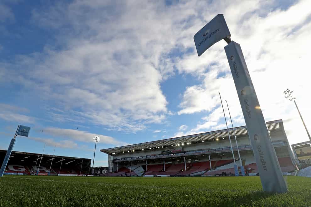Kingsholm and other rugby grounds will continue to stage games behind closed doors