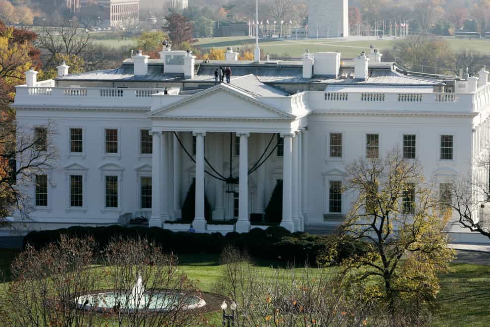 The package, addressed to the White House, was intercepted at a sorting office